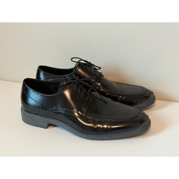 Cole Haan Mens Size 10 Air Stylar Split Ox Black Leather C10697 Dress Shoes main image 8
